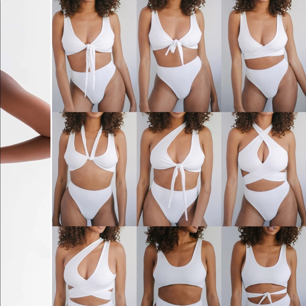 437 Swim Kenzie Top and Aubrey Bottom, size Medium